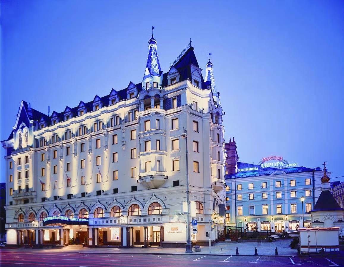 Marriott Royal Aurora là một trong những khách sạn hạng sang tọa lạc ở trung tâm Thủ đô Moscow với giá trung bình 700 USD/đêm. Ảnh: Booking.