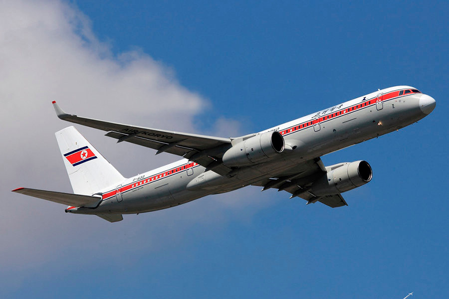 Air Koryo của Triều Tiên có trụ sở ở Bình Nhưỡng. Hãng này nằm trong danh sách các hãng hàng không bị cấm ở Liên minh châu Âu năm 2006. Ảnh: Aviation Tribune.