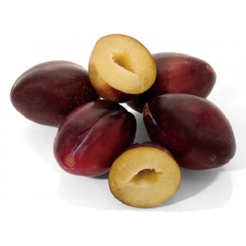 Bên trong, ruột mận màu vàng nhạt. Ảnh: Sieuthimailong.