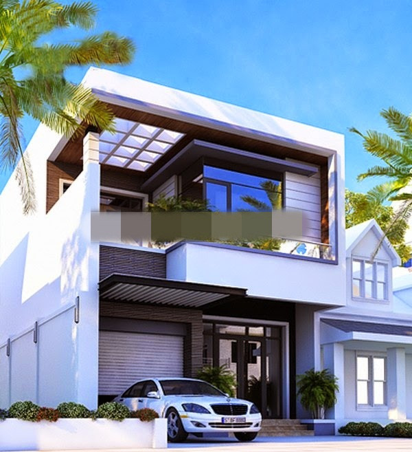 Thiết kế biệt thự mini đơn giản, không bề thế nhưng thoải mái và tiện nghi. Ảnh: Kientrucnhaviet.