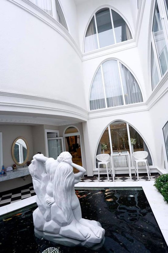 Căn biệt thự 4 tầng tại quận 2 (TP HCM) của Hoa hậu đền Hùng Giáng My có giá trị lên tới cả triệu USD. Ảnh: Vietnamnet.
