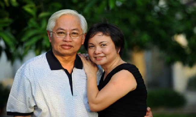 Ông Trần Phương Bình và vợ Cao Thị Ngọc Dung. Ảnh: Vietnamnet.