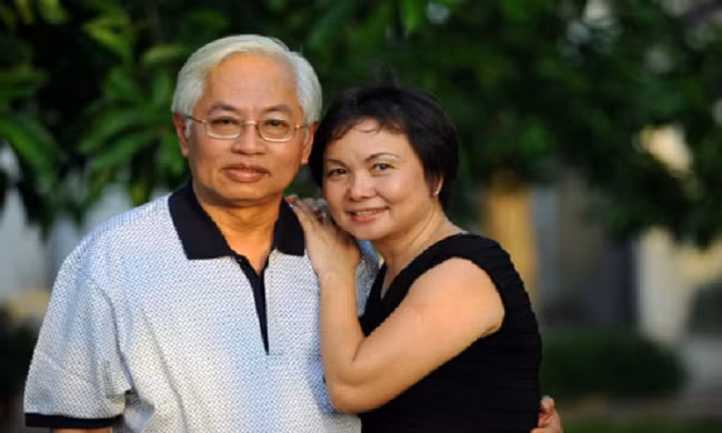 Ông Trần Phương Bình và vợ Cao Thị Ngọc Dung. Ảnh: Vietnamnet.