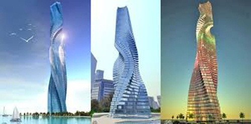 Sử dụng công nghệ kích hoạt bằng giọng nói, chủ nhân có thể xoay căn phòng sang hướng khác khi ra lệnh. Ảnh: CNN.