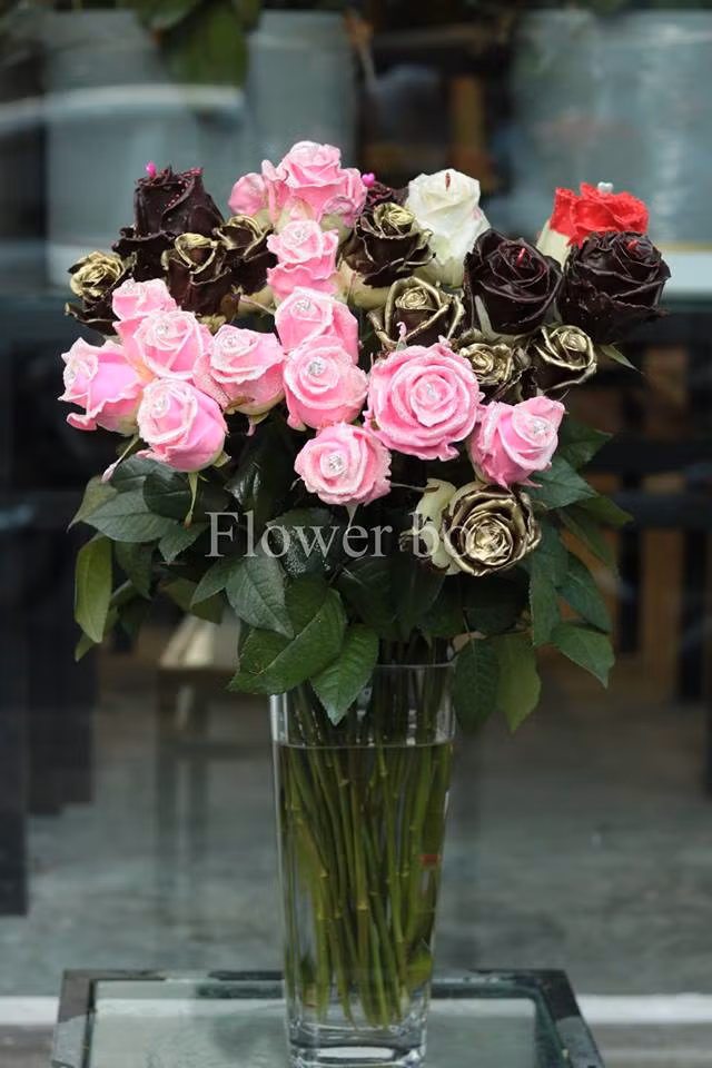 Ngay khi về Việt Nam, loài hoa này đã khiến chị em mê mẩn. Ảnh: Flower box.