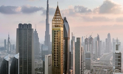 Ngày 19/2, Dubai vừa chính thức mở cửa khách sạn cao nhất thế giới - Gevora.