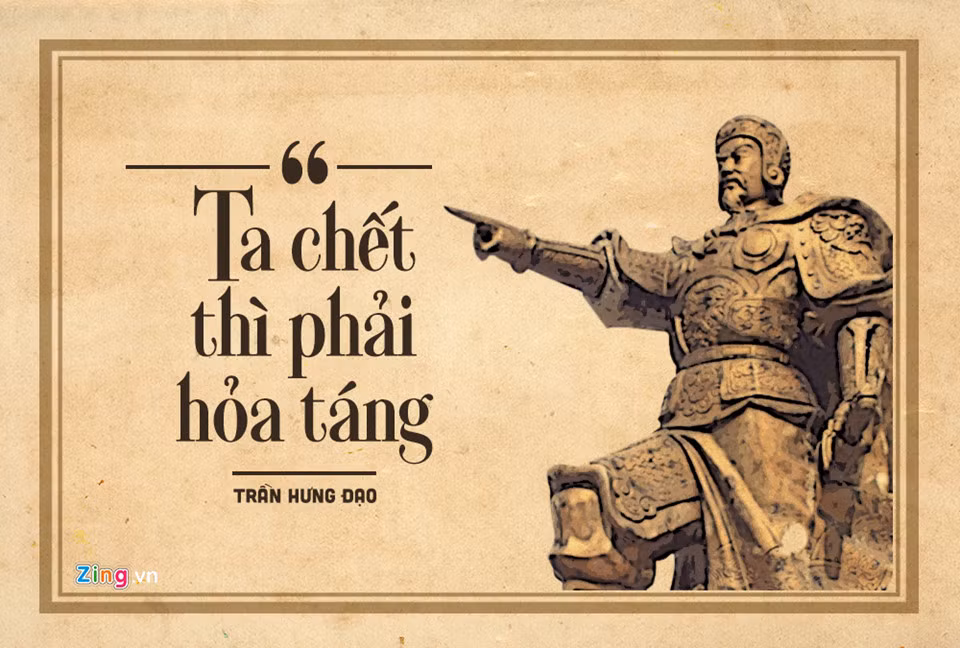 Trước khi mất, vị tướng kiệt xuất đã dặn lại con cháu: “Ta chết thì phải hỏa táng, lấy vật tròn đựng xương, bí mật chôn trong vườn An Lạc, rồi san đất và trồng cây như cũ, để người đời không biết chỗ nào, lại phải làm sao cho mau mục”.