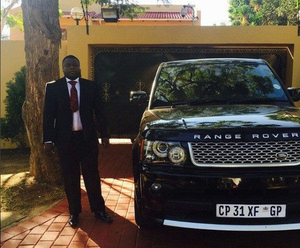 Chiếc Range Rover thuộc dòng xe sang. Ảnh: Instagram.