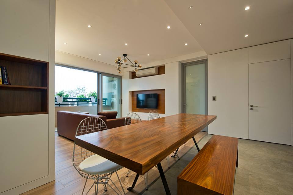 Ánh sáng trong căn hộ chung cư được chú trọng.