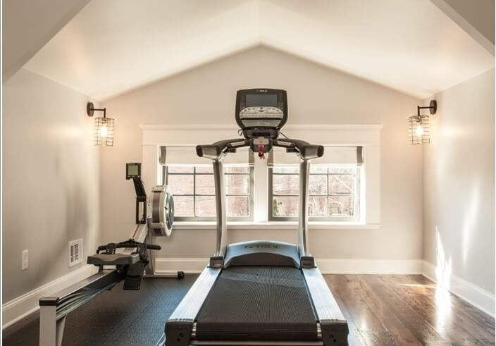 Đây cũng thể là phòng tập thể dục cho cả gia đình.