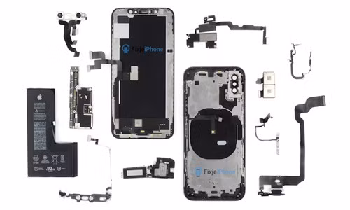 iPhone Xs su dung vien pin chu L lien khoi, nho hon iPhone X-Hinh-2