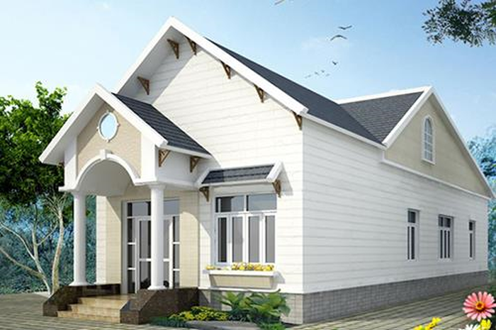 Mái ngói và trần thạch cao giúp chống nóng, chống ồn cho ngôi nhà. Ảnh: Maunhadepmoi.