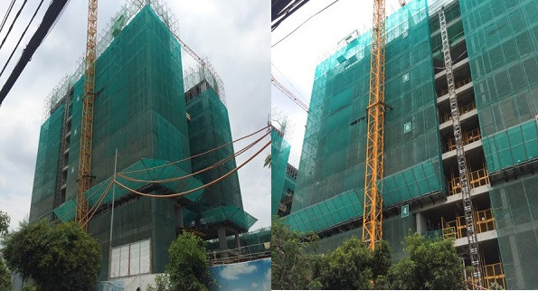 Jamona Heights là dự án khu cao tầng nằm trong khuôn viên dự án Jamona Golden Silk quận 7. Jamona Heights có tổng diện tích 5.700m2, gồm 2 tòa tháp cao 17 tầng, 1 tầng hầm. Ảnh: Ttcland. Video: Hà nội có 26 dự án bất động sản đang thế chấp tại ngân hàng. Nguồn: VTC14.