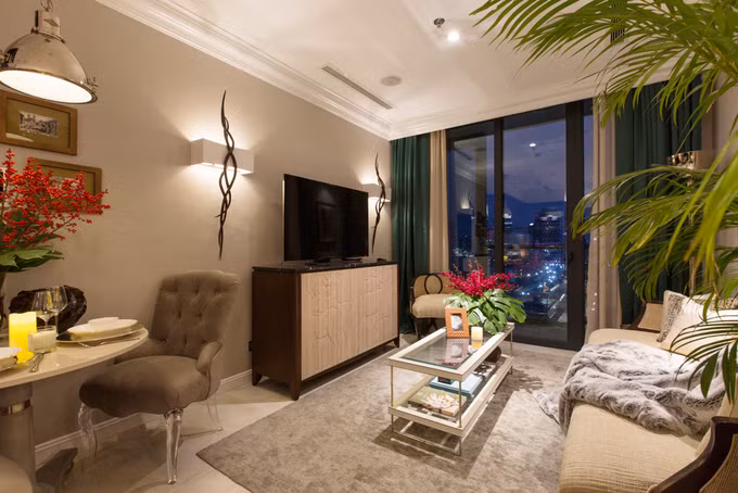 Căn hộ nhỏ sở hữu tầm nhìn tuyệt đẹp ra sông Sài Gòn.