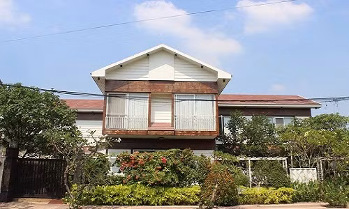 Ngôi biệt thự đẹp mắt này thuộc sở hữu của gia đình anh Văn Công Mỹ (phường Hiệp Bình Chánh, quận Thủ Đức, TP HCM).