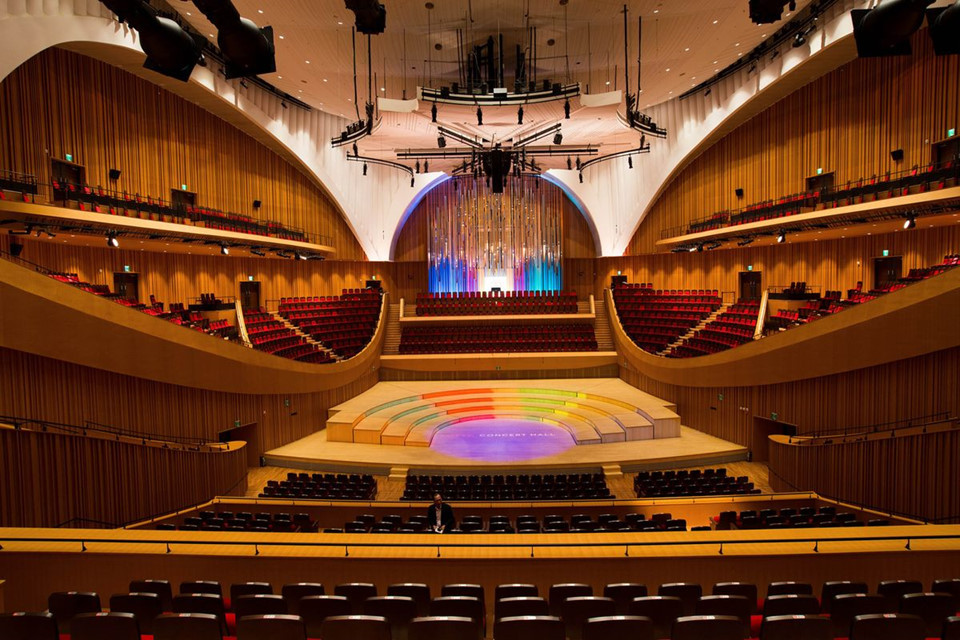 Bên trong Lotte World Tower còn có các phòng chức năng khác như phòng hòa nhạc sang trọng với 2.000 chỗ ngồi, thủy cung, rạp chiếu phim...Ảnh: Bloomberg.