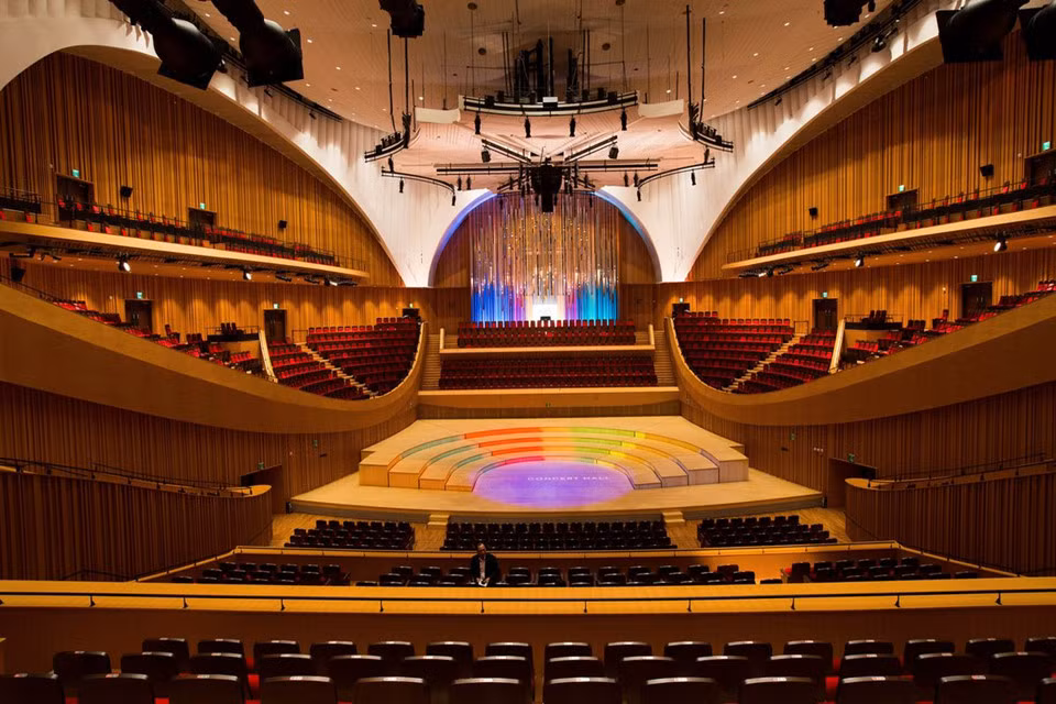 Bên trong Lotte World Tower còn có các phòng chức năng khác như phòng hòa nhạc sang trọng với 2.000 chỗ ngồi, thủy cung, rạp chiếu phim...Ảnh: Bloomberg.