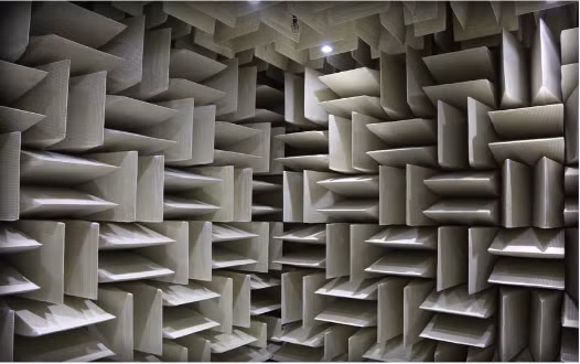 Tất cả âm thanh từ thế giới bên ngoài đều không lọt vào và bất kỳ tiếng động nào phát ra bên trong đều nhanh chóng ngưng lại. Ảnh: BI.