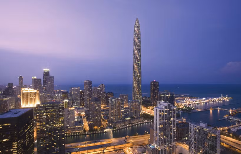 Chicago Spire là một dự án tòa nhà chọc trời (610m) được khởi công xây dựng ở Chicago, Illinois (Mỹ) năm 2007. Cuối năm 2010, dự án đã bị hủy bỏ do ảnh hưởng kinh tế.