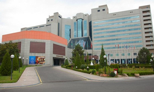 Tọa lạc tại trung tâm thành phố Tashkent, International Hotel Tashkent được xem là khách sạn 5 sao sang trọng bậc nhất Uzbekistan. Ảnh: Turan-travel.