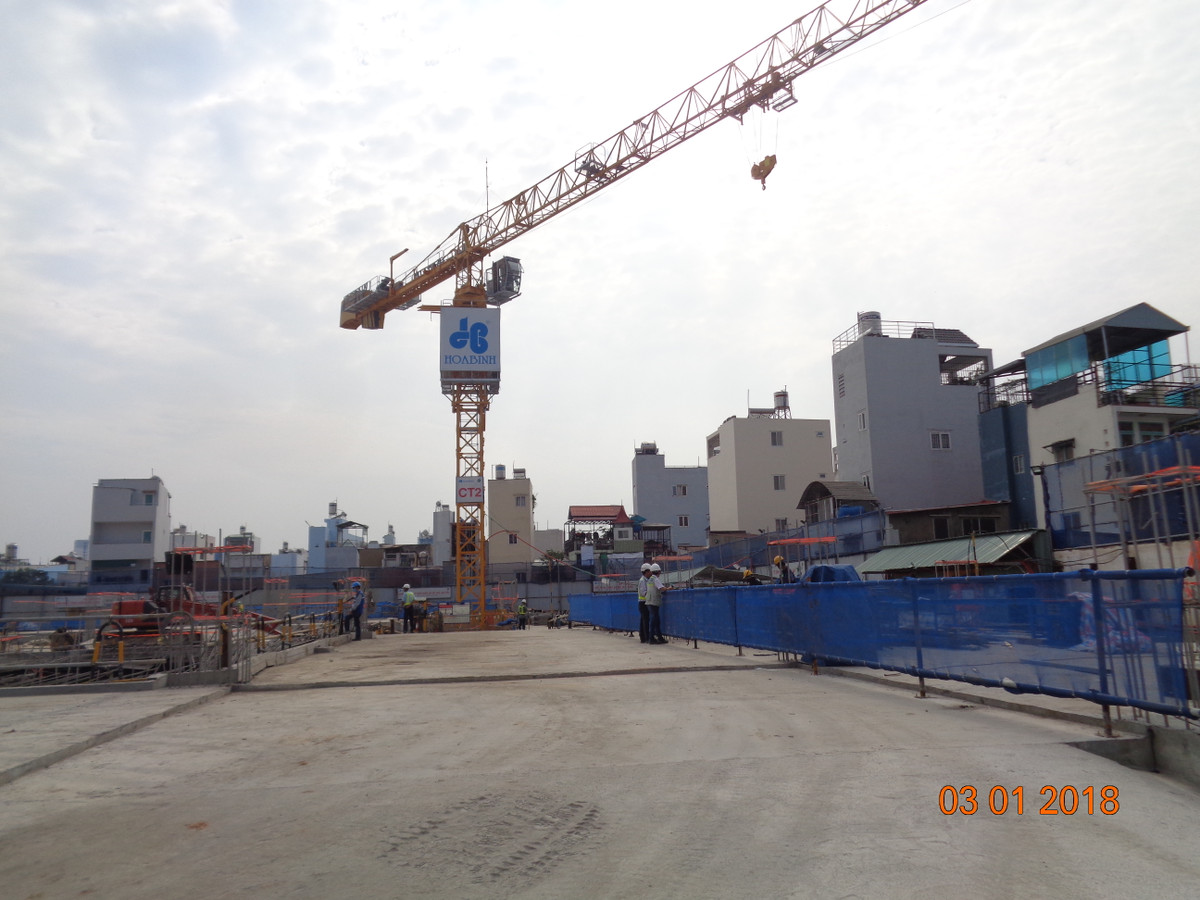 Tuy nhiên, hiện nay các hạng mục móng, hầm của cao ốc Lancaster Lincoln đã cơ bản hoàn thành. Ảnh: Thelancasterlincoln.