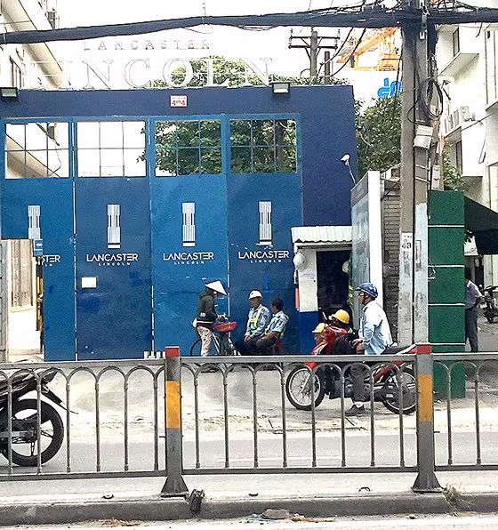 Dự án Lancaster Lincoln được xây dựng trên khu đất có diện tích 8.411m2, gồm 2 tòa tháp cao ốc căn hộ 40 tầng, 1 cao ốc văn phòng 8 tầng và 2 tầng hầm. Ảnh: Sggp.