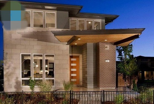 Sự kết hợp hài hòa giữa gạch thẻ và gạch thiết kế xi măng. Ảnh: Bighouse.