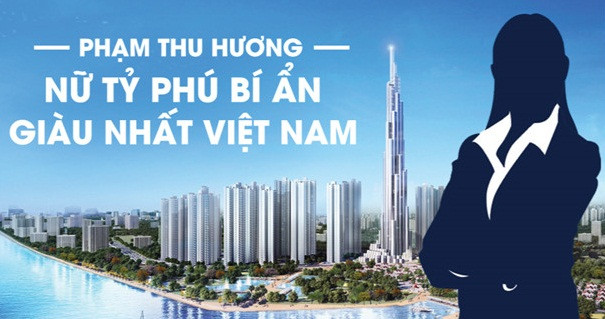 Vị trí thứ 5 thuộc về bà Phạm Thu Hương - Phó chủ tịch thường trực thứ hai Tập đoàn Vingroup. Bà được biết đến là một trong những người sáng lập Vingroup. Ảnh: Zing.