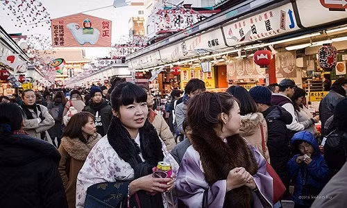 Năm mới của người Nhật tổ chức cho thần Toshigami-sama.