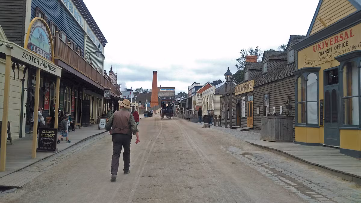 Nằm ở bang Victoria (Australia), thị trấn Ballarat được coi là nơi khởi phát phong trào đào vàng của bang. Ảnh: Private Tours.
