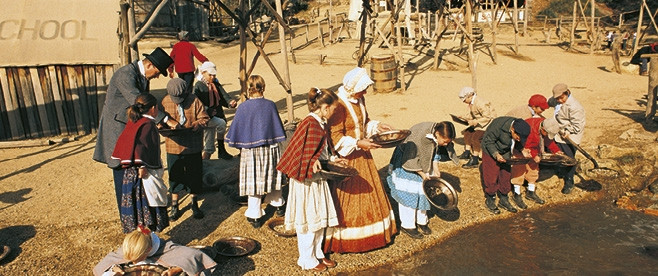 Nghề đào vàng ở đây bắt đầu náo nhiệt khi John Dunlop và James Regan phát hiện vài ounce vàng ở một nhánh sông gần đó vào năm 1851. Ảnh: AAT Kings.