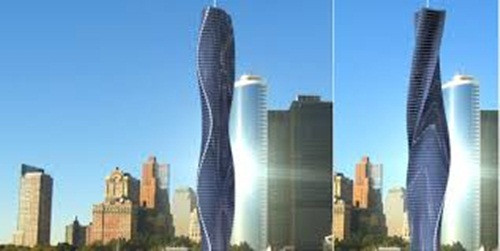 Lên kế hoạch từ năm 2008, tòa tháp cao 80 tầng có diện tích mặt sàn 400m2. Ảnh: Youtube.