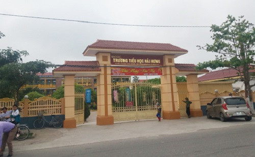 Trường tiểu học Hải Hưng.