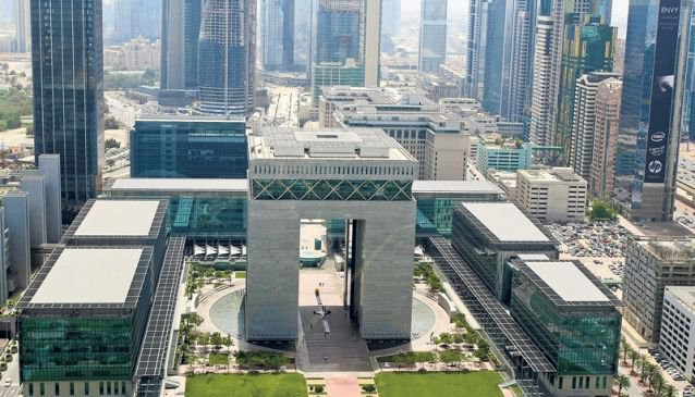 The Dubai International Finance Centre nổi tiếng là trung tâm tài chính quốc tế với những tòa nhà chọc trời, trung tâm mua sắm xa hoa bậc nhất thế giới. Ảnh: My Guide Dubai.