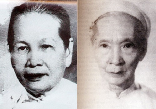 Tài nhân Nguyễn Thị Định và Diệu phi Mai Thị Vàng. (Ảnh trong bài: Tư liệu LG).