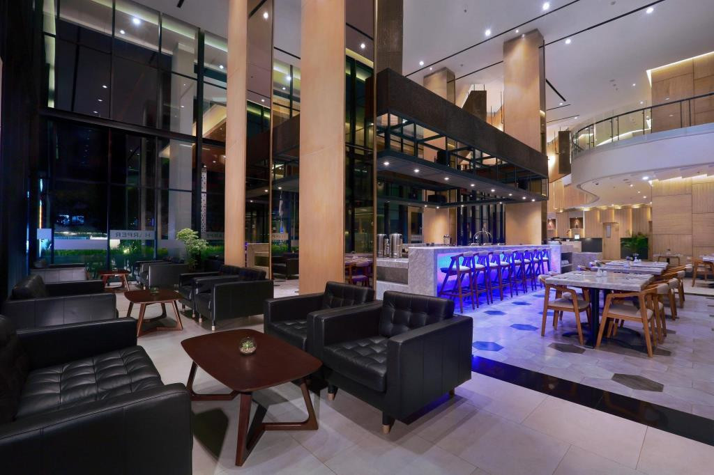 Khách sạn Olympic Việt Nam nghỉ tại ASIAD 2018 có wifi tốc độ cao phục vụ du khách. Ảnh: Agoda.