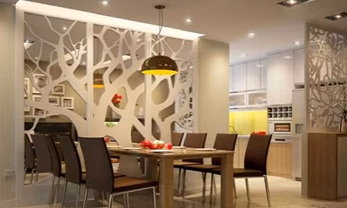 Vách ngăn giúp tiết kiệm diện tích và thời gian thi công một cách đáng kể. Ảnh: Sofatieuchuan.