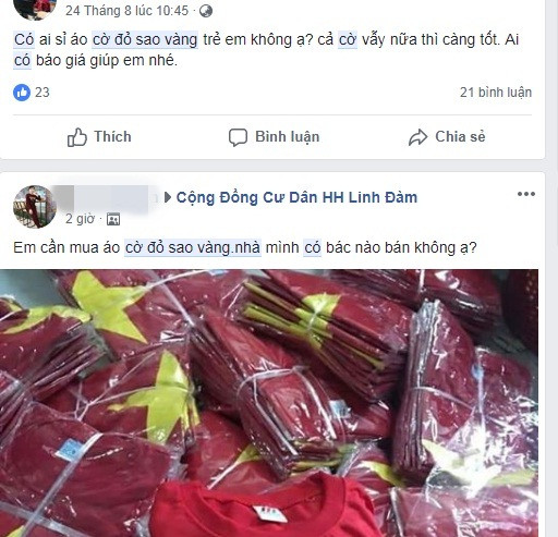 Không khí mua bán nhộn nhịp khắp các chợ online. Ảnh: Facebook.