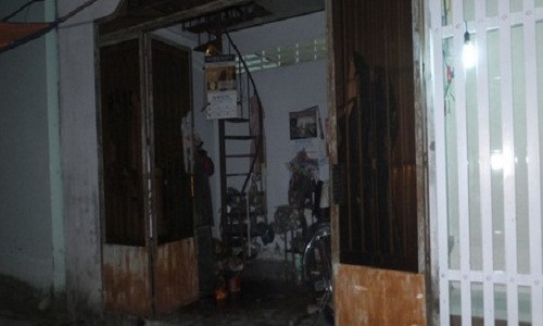 Ngôi nhà nơi phát hiện thi thể