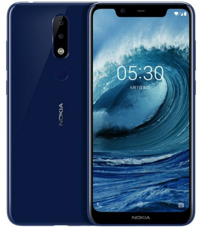 Mặc dù có giá bán rẻ nhưng Nokia X5 lại có ngoại hình không kém phần hấp dẫn.
