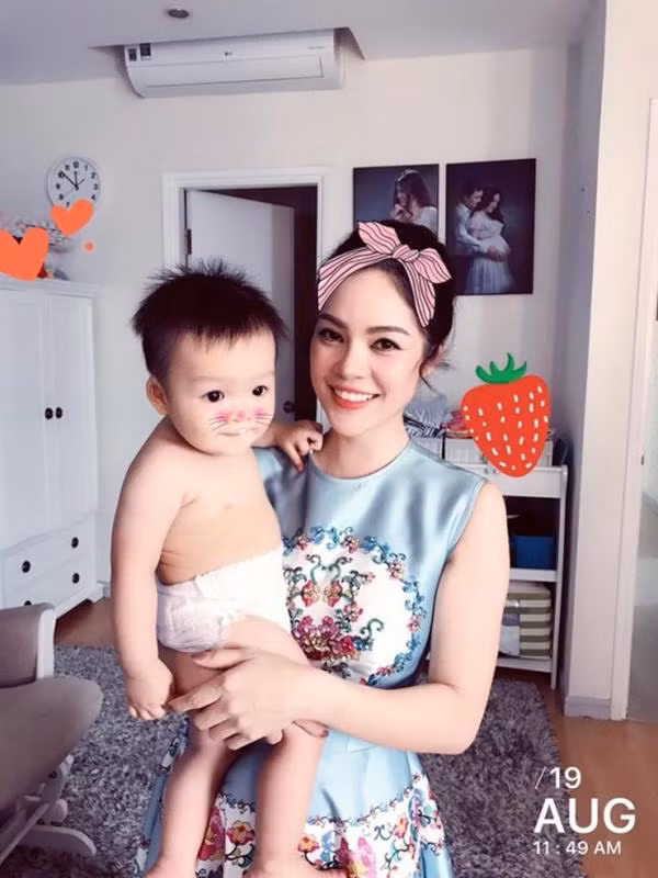 Dương Cẩm Lynh cũng dành riêng cho con trai một phòng được trang trí đẹp mắt. Ảnh: Khám phá.