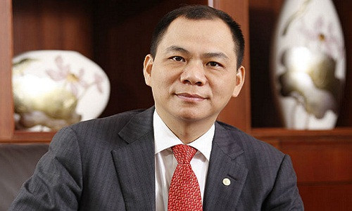 Tỷ phú Phạm Nhật Vượng, chủ tịch HĐQT Tập đoàn Vingroup (Ảnh: IT)