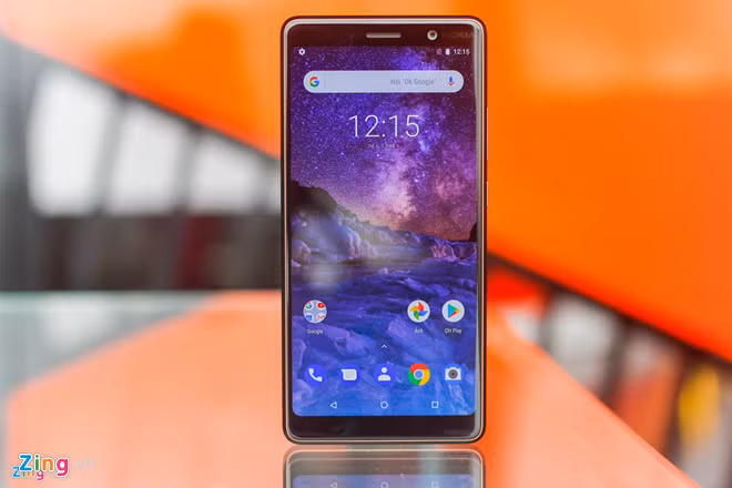 Nokia 7 Plus là một trong những điện thoại chính hãng đầu tiên ở Việt Nam nằm trong danh sách nhận cập nhật Android P.