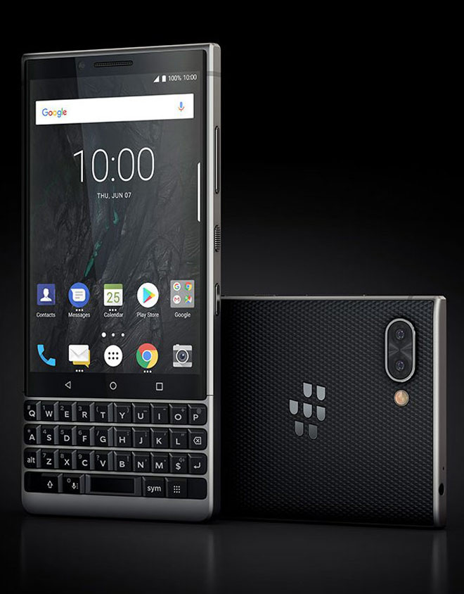Hình ảnh được cho là của BlackBerry Key 2.