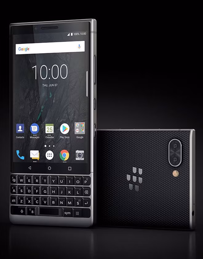 Hình ảnh được cho là của BlackBerry Key 2. Hình ảnh được cho là của BlackBerry Key 2.