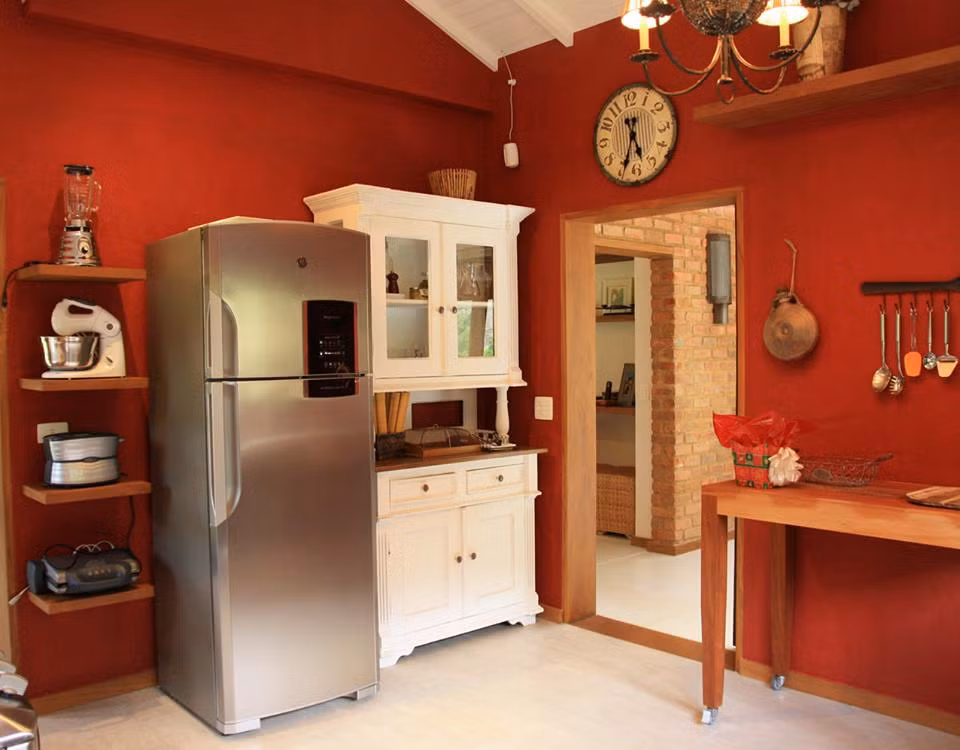 Nội thất nhà bếp tiện nghi.