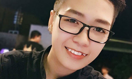 Cô bạn tomboy Nguyễn Dương Vỹ.