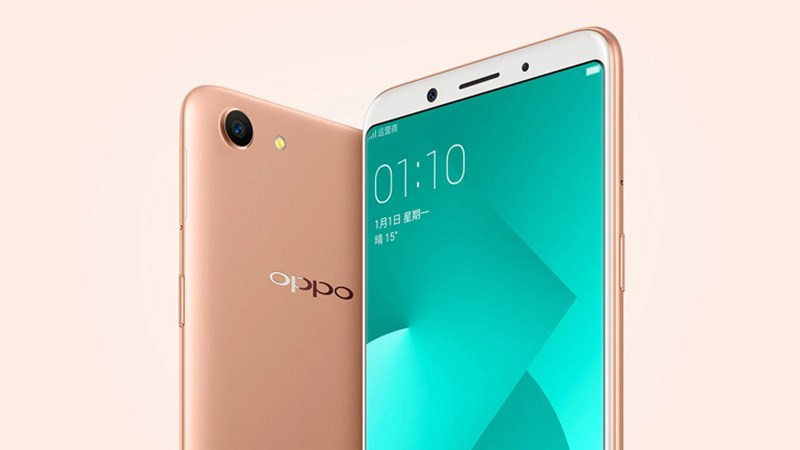 Oppo A83 chính thức ra mắt tại Việt Nam ngày 10/1/2018. Đây là mẫu smartphone mới nhất của Oppo thừa hưởng xu hướng màn hình tràn viền của các dòng F5 trong năm 2017. Ảnh: Thegioididong.