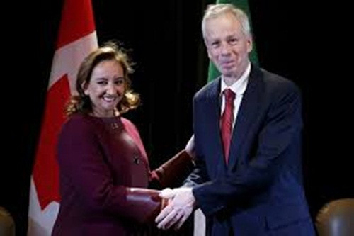 Tháng 6/2012, Canada, Mexico tuyên bố tham gia đàm phán Hiệp định và trở thành thành viên chính thức tháng 10/2012. Ảnh: OpenCanada.