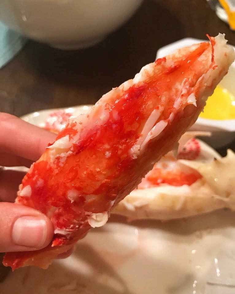 Chân cua tuyết có thể chế biến thành nhiều món ăn ngon như: rang me, rang muối, hấp muối chanh, hấp gừng, bánh canh cua, nấu lẩu...Ảnh: FB Tuyết Mai Hoàng.